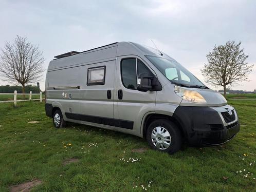 zelfbouwcamper peugeot boxer 2.2hdi euro 5, Caravans en Kamperen, Mobilhomes, Particulier, Ophalen