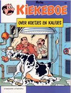 Kiekeboe - Over koetjes en kalfjes, strip nr.28 - als nieuw, Eén stripboek, Ophalen of Verzenden, Zo goed als nieuw, Merho