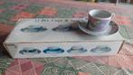 6 tassen en ondertassen, Comme neuf, Enlèvement, Autres styles, Porcelaine