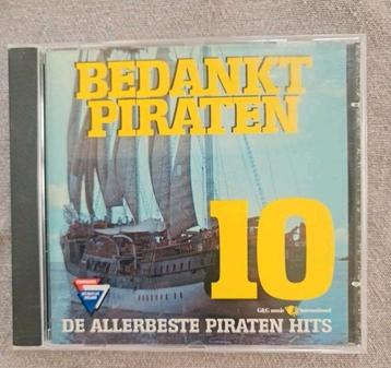 Cd BEDANKT PIRATEN: DE ALLERBESTE Nederlandse  hits vol 2  beschikbaar voor biedingen