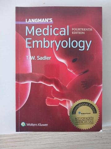 Medical embryology beschikbaar voor biedingen