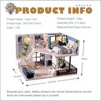 miniatuur Poppenhuis met meubels | GRATIS LEVERING, Neuf, -, -, CUTEBEE