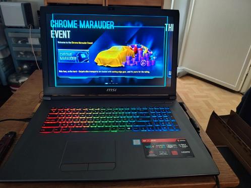 Gaming/CAD/fotobewerking - MSI GF72 8RE (MS-179E) in zgst, Computers en Software, Windows Laptops, Zo goed als nieuw, HDD, SSD
