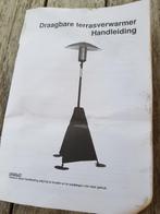 Opvouwbare en draagbare terrasverwarming op gas Garden Flame, Tuin en Terras, Ophalen, Gebruikt, Gas, Vloer