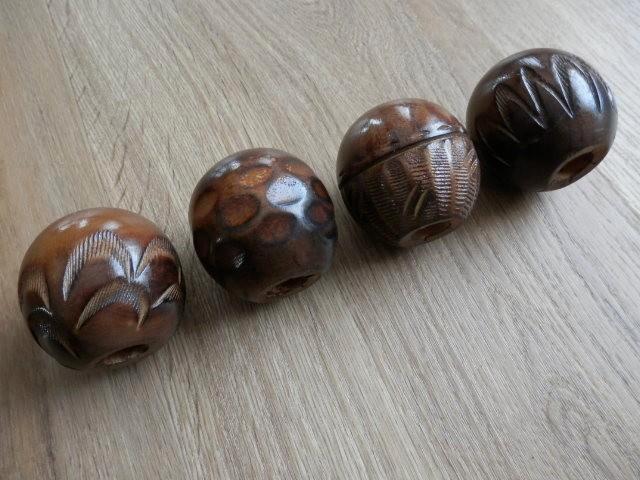 Pookknop hout in Hawaii stijl, leuke retro accessoire, Auto diversen, Auto-accessoires, Nieuw, Ophalen