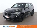 BMW X1 sDrive 20i Advantage (bj 2017, automaat), Auto's, BMW, 1998 cc, Gebruikt, Zwart, Leder