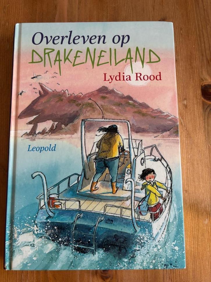 Overleven op drakeneiland ( Lydia Rood ) 10+, Livres, Livres pour enfants | Jeunesse | 10 à 12 ans, Comme neuf, Enlèvement ou Envoi