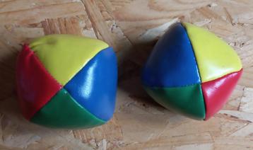 Jongleerballen set 2 stuks, Enlèvement ou Envoi, Utilisé