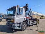 DAF 75.240 4x2 Dagcab Euro1 - Haakarm 14T + Palfinger PK1100, DAF, Te koop, Handgeschakeld, Diesel