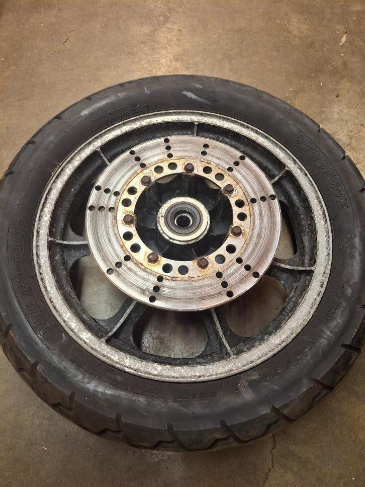 Achterwiel Kawasaki z1300 6 cilinder (kz zn 1300 ), Motoren, Onderdelen | Kawasaki, Gebruikt, Ophalen