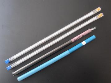vintage laboratoriumthermometers beschikbaar voor biedingen