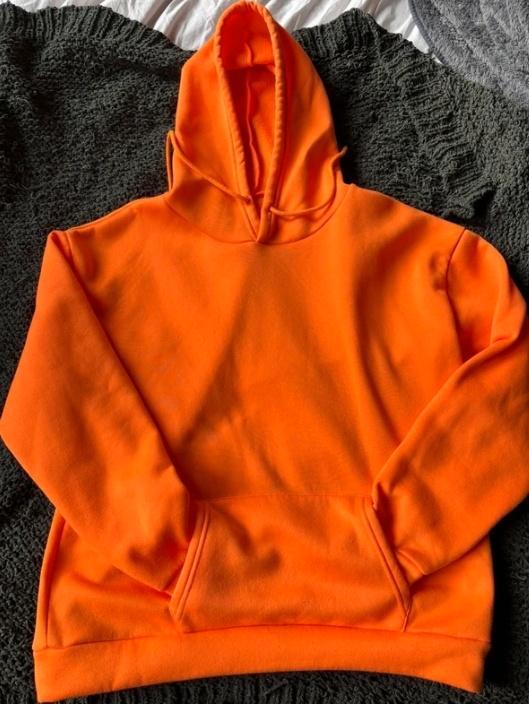 Oranje trui Shein, Kleding | Dames, Truien en Vesten, Zo goed als nieuw, Maat 42/44 (L), Oranje, Verzenden