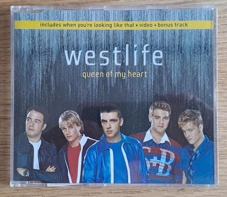 Westlife - Queen Of My Heart, Cd's en Dvd's, Cd Singles, Zo goed als nieuw, Pop, 1 single, Maxi-single, Ophalen of Verzenden