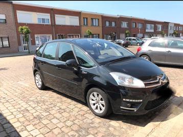 CITROEN C4 PICASSO E-HDI EURO 5 diesel Automaat, Auto's, Euro 5, Stof, Zwart, Diesel