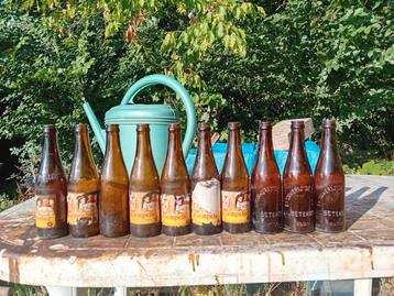 Oude vintage bierflessen brouwerij De Sleutel Betekom, Enlèvement ou Envoi