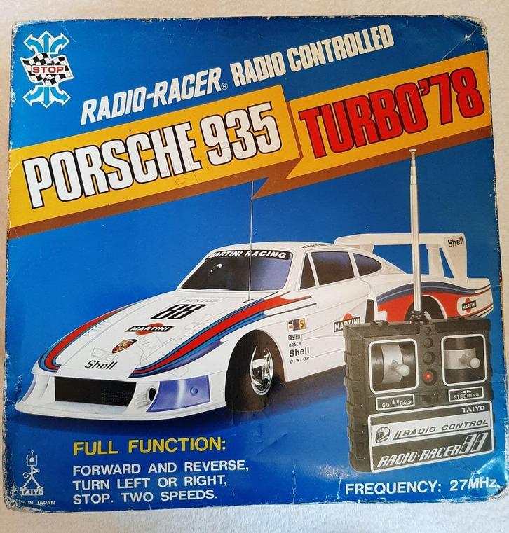 Voiture Téléguidée Vintage Porsche 735 Turbo 78 Taiyo Japan, Enfants & Bébés, Jouets | Véhicules en jouets, Utilisé, Télécommande