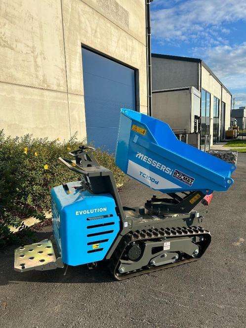 Déstockage - Dumper sur chenilles Messersi TC100d, Zakelijke goederen, Machines en Bouw | Kranen en Graafmachines, Dumper, Ophalen