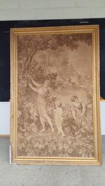 Ancienne tapisserie 19ème siècle (160cm x 1 4cm), Enlèvement