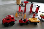 Brandweer ingesteld, Kinderen en Baby's, Speelgoed |Speelgoedvoertuigen, Ophalen of Verzenden, Zo goed als nieuw