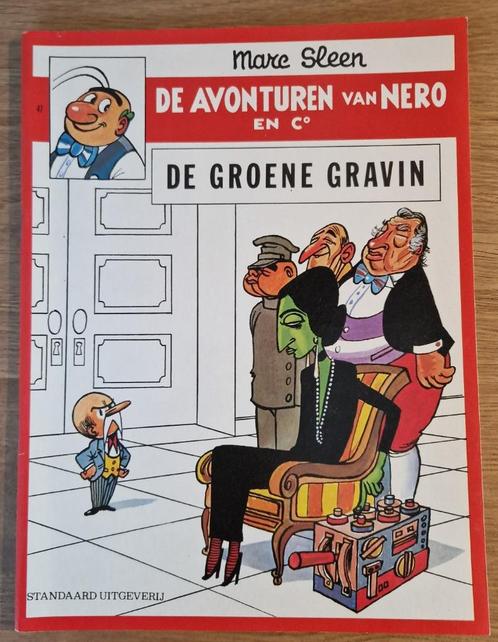Nero - De groene gravin -47-1986 Strip, Boeken, Stripverhalen, Zo goed als nieuw, Eén stripboek, Ophalen of Verzenden