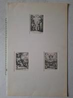Drie 17de eeuwse etsen van Jacques Callot, Antiek en Kunst, Kunst | Etsen en Gravures, Ophalen of Verzenden