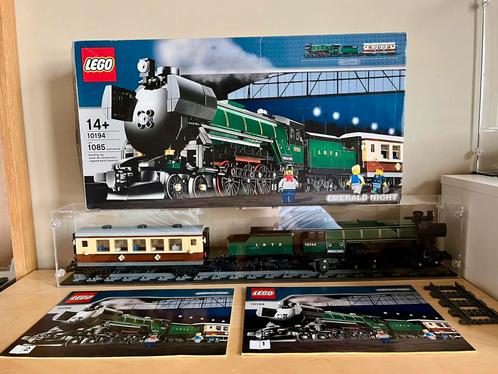 Set Lego 10194 Train Emerald Night, Kinderen en Baby's, Speelgoed | Duplo en Lego, Zo goed als nieuw, Lego