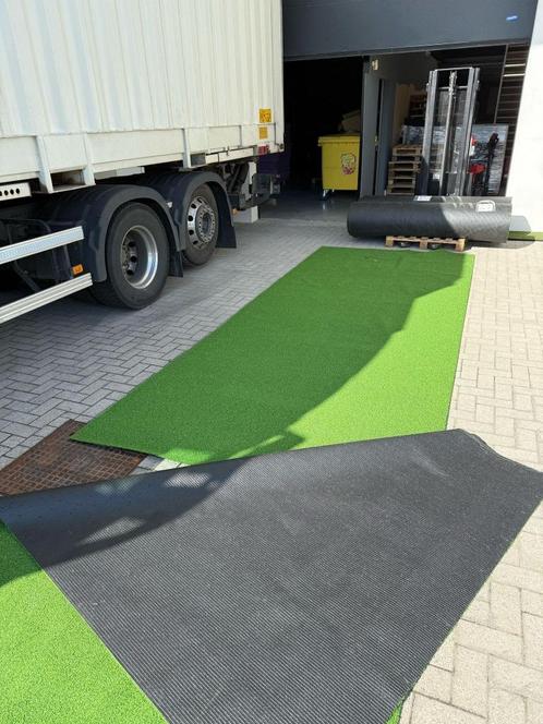 Gazon artificiel / sprinttrack 2m x 5,07m (Unicolor) (occa), Tuin en Terras, Gras en Kunstgras, Zo goed als nieuw, Kunstgras, Minder dan 10 m²