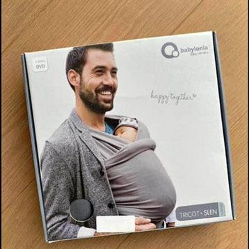 Babylonia Tricot Slen baby carrier sling echarpe de portage, Enlèvement, Utilisé, Écharpe de portage, Autres marques