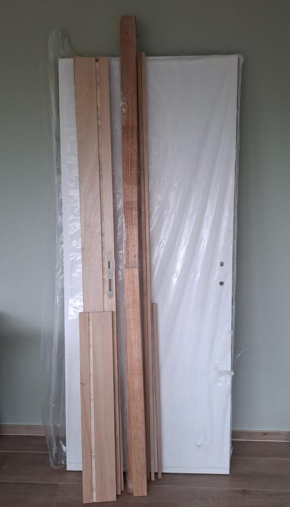 Nieuwe schildersdeur met tubespaan, Doe-het-zelf en Bouw, Hout en Planken, Nieuw, Ophalen