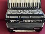 Accordiola Piano V accordeon . 5 korig . 2x Cassotto ., Muziek en Instrumenten, Accordeons, Gebruikt, Accordiola, 120-bas, Met riemen
