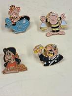 4x strip verhalen vintage   pins 1992, Ophalen of Verzenden, Zo goed als nieuw