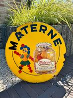 Materne emaille bord, Ophalen of Verzenden, Gebruikt, Reclamebord