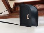 Blauwe handtas Delvaux vintage, Ophalen, Gebruikt, Blauw, Overige typen