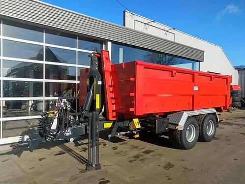 Pronar T185, MTM 15 ton containerchassis, 4,1 tot 4,8m cont., Articles professionnels, Agriculture | Outils, Cultures, Transport