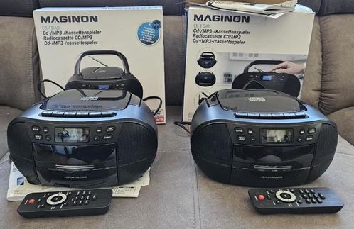 2 DAB radio's Maginon Radiocassette CD/MP3 spelers, Audio, Tv en Foto, Radio's, Nieuw, Radio, Met cd-speler, Ophalen of Verzenden