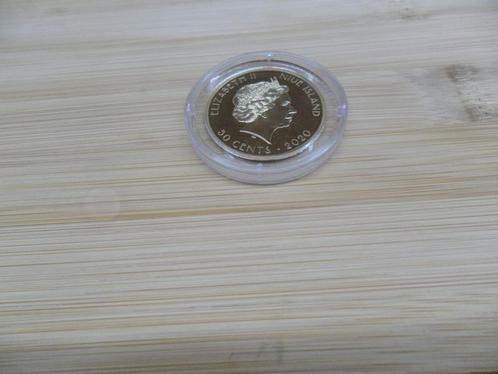 Elisabeth II 2020 vergulde munt van koper en nikkel van 50 c, Postzegels en Munten, Penningen en Medailles, Goud, Ophalen of Verzenden
