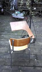 Vintage schoolstoel met schrijfblad, Ophalen