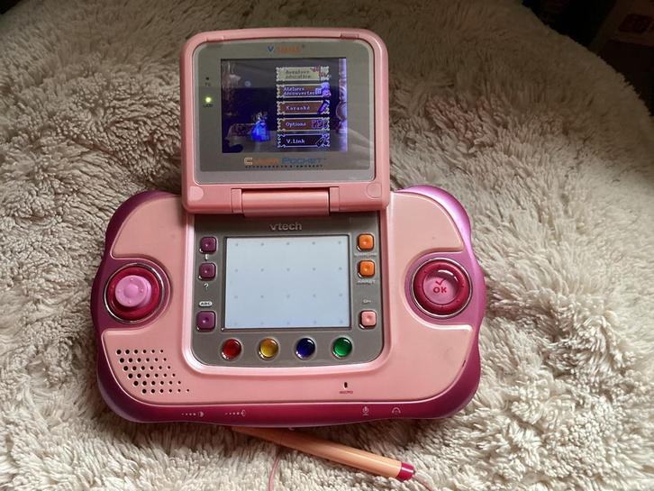 V.Smile Cyber Pocket Vtech 4-10 jaar, Games en Spelcomputers, Games | Overige, Gebruikt, Puzzel en Educatief, Vanaf 3 jaar, Ophalen