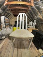 stoelen, Ophalen, Hout, Gebruikt, Grijs