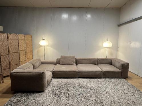 Living Divani Neowall 5-Delige Modulaire Bank Beige, Huis en Inrichting, Zetels | Zetels, Zo goed als nieuw, Hoekbank, Vierpersoons of meer
