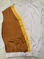 Bloesje beige cognac okergeel - maat 38, Maat 38/40 (M), Overige kleuren, Fly Girl, Ophalen of Verzenden