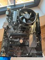 ASUS  B450-PLUS + AMD RYZEN 5 3600x + 16gb ram DDR4, Computers en Software, Moederborden, Ophalen, Zo goed als nieuw, AMD, DDR4