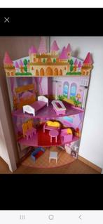 Maison barbie en bois, Enfants & Bébés, Comme neuf, Enlèvement, Poupée de maison de poupées