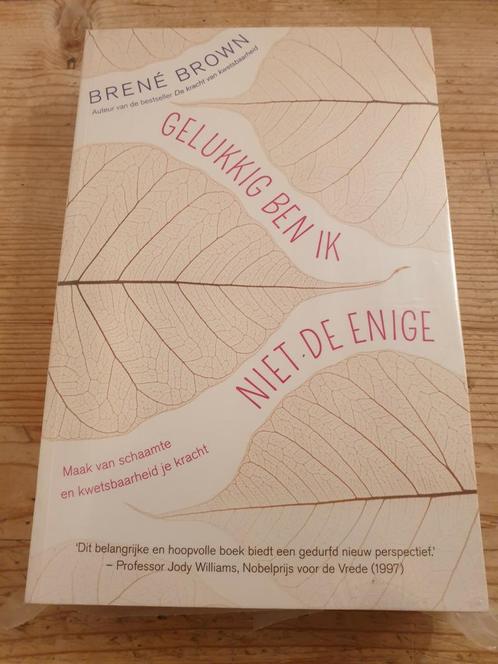 Brené Brown - Gelukkig ben ik niet de enige, Boeken, Psychologie, Zo goed als nieuw, Ophalen of Verzenden
