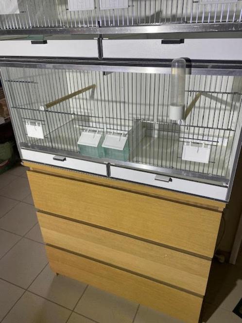 vogelkooien trespa, Dieren en Toebehoren, Vogels | Hokken en Kooien, Zo goed als nieuw, Broedkooi of Kweekkooi, Ophalen