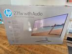 HP 27fw 27 pouces led full HD avec audio intégré comme neuf, Computers en Software, Monitoren, Full HD, Ophalen of Verzenden, Zo goed als nieuw