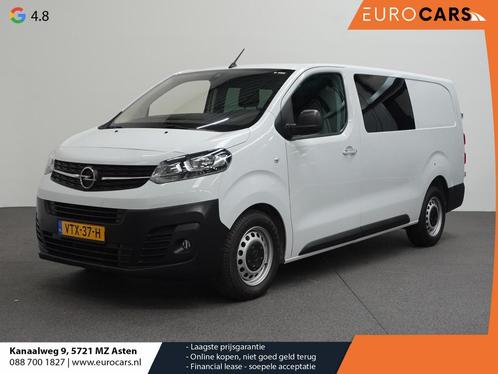 Opel Vivaro 145pk L3H1 Dubbele Cabine Edition Automaat Airco, Auto's, Bestelwagens en Lichte vracht, Bedrijf, Te koop, ABS, Airbags