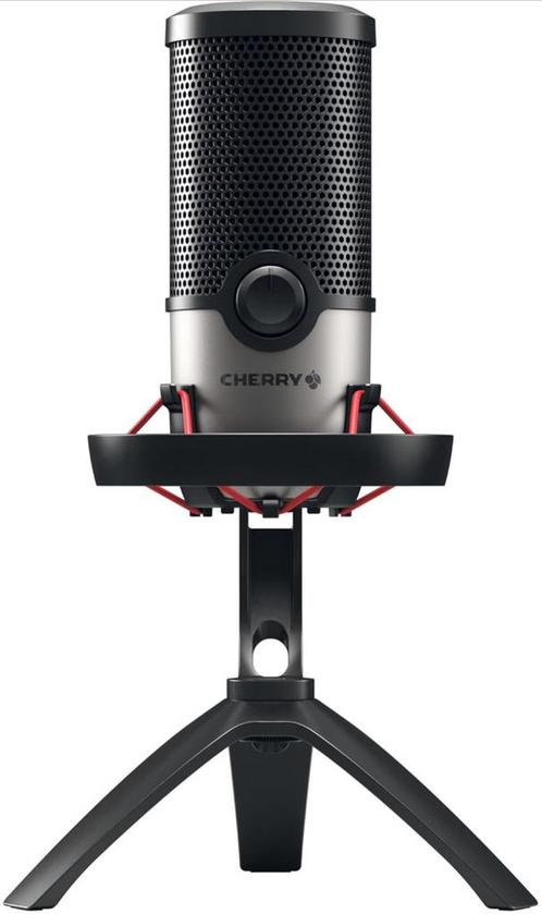 Cherry um 6.0 microfoon usb c met tripod, Muziek en Instrumenten, Microfoons, Zo goed als nieuw, Ophalen of Verzenden