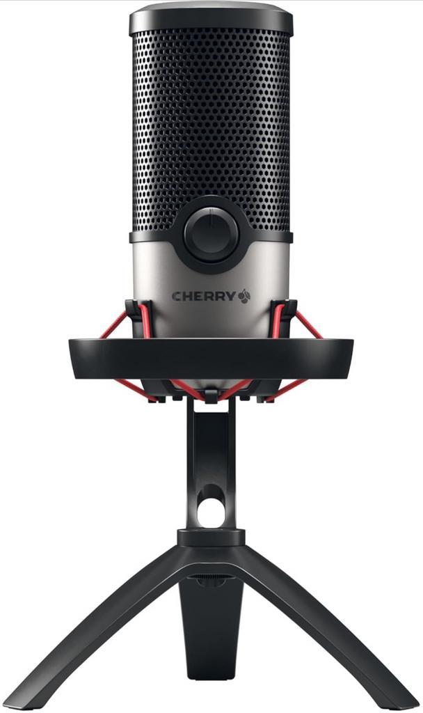 Cherry um 6.0 microfoon usb c met tripod, Muziek en Instrumenten, Microfoons, Zo goed als nieuw, Ophalen of Verzenden