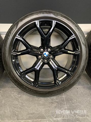 21” originele BMW X5 G05 X6 G06 velgen + banden 741M 5x112   beschikbaar voor biedingen